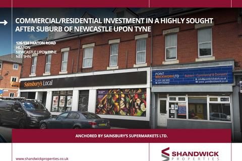 Retail property (high street) for sale, 126-134 Heaton Rd Newcastle Upon Tyne NE6 5HN