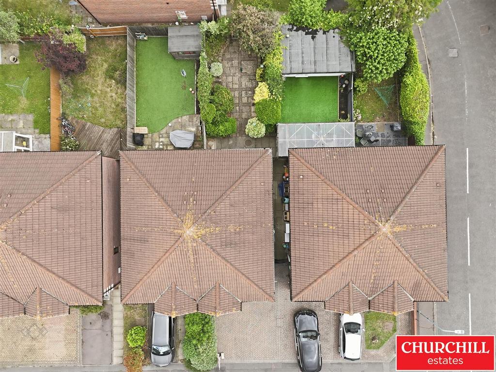 Aerial view, land