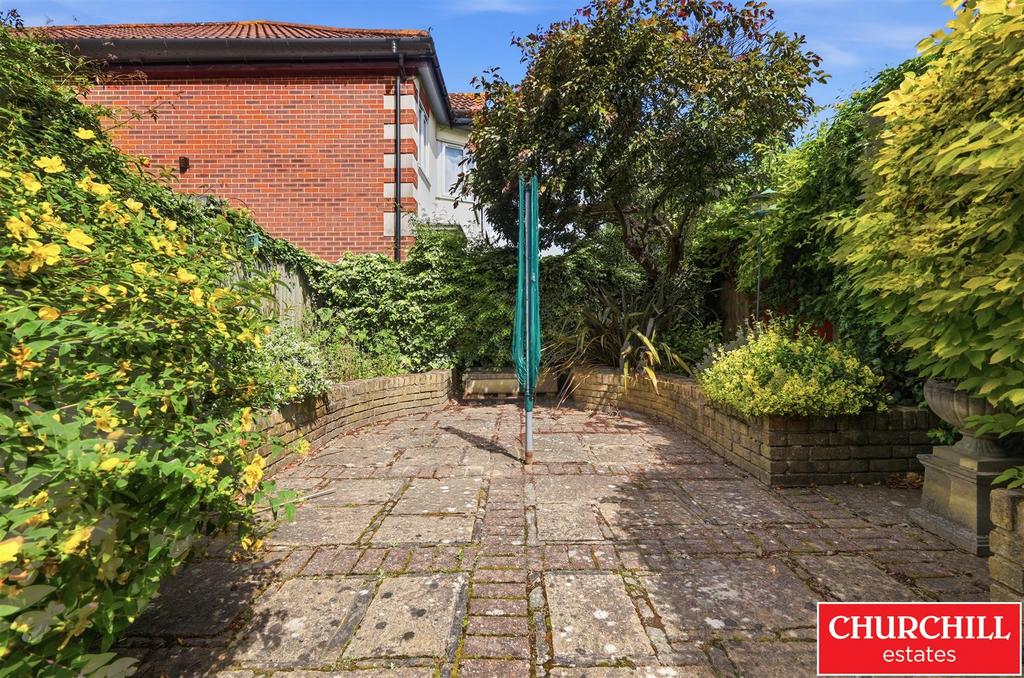 Patio view, garden
