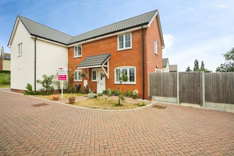 2 bedroom semi-detached house for sale, Corrance Close, Parham, WOODBRIDGE