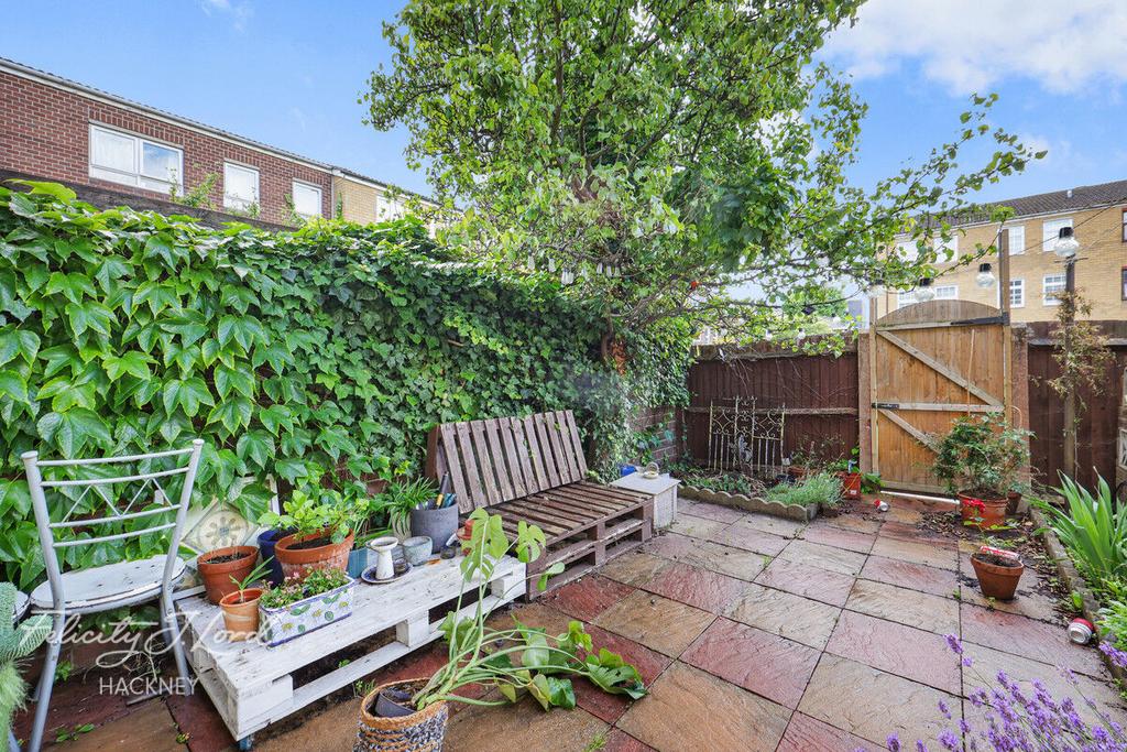 Patio view, garden