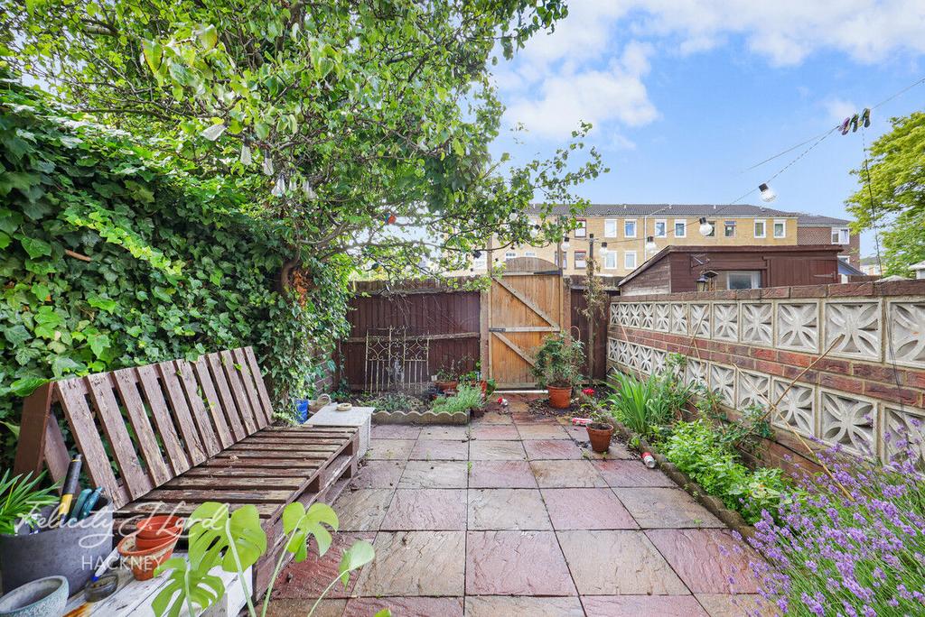 Patio view, garden