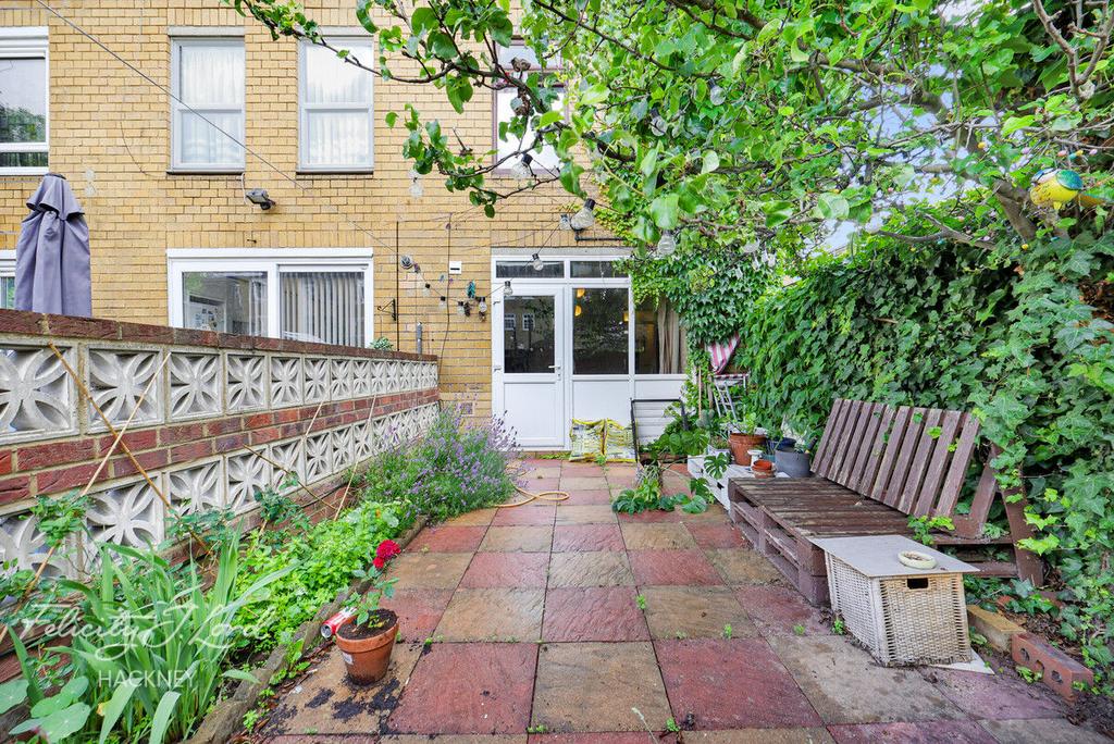 Patio view, garden