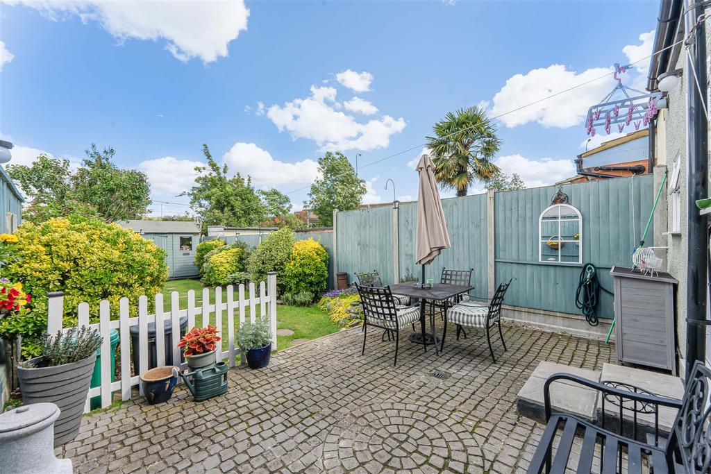 Patio view, garden