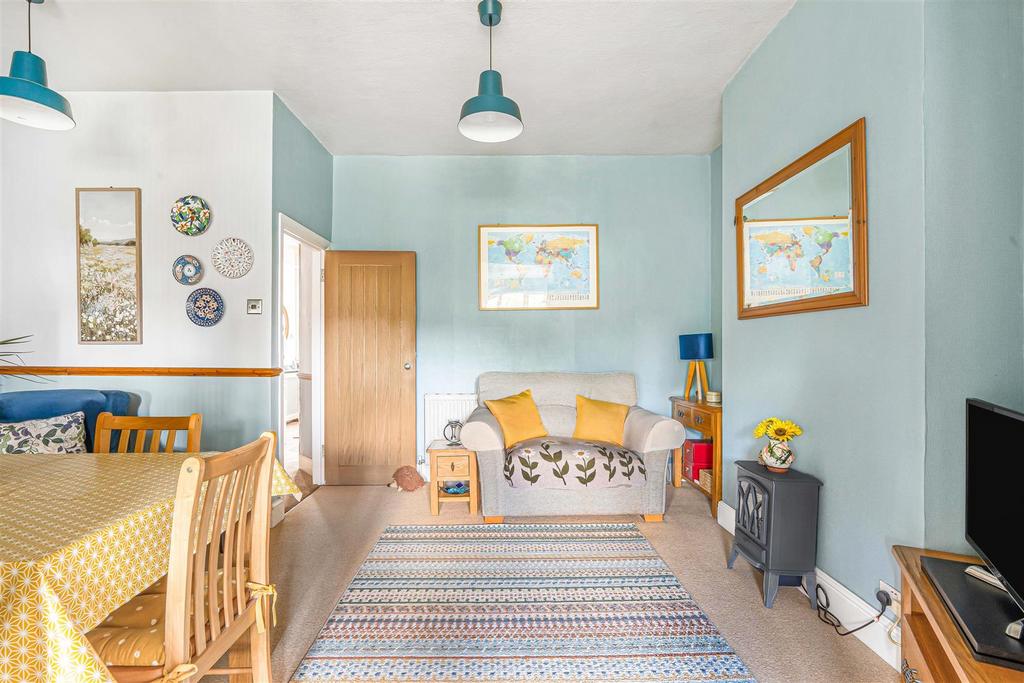 Open-plan living area, open plan living