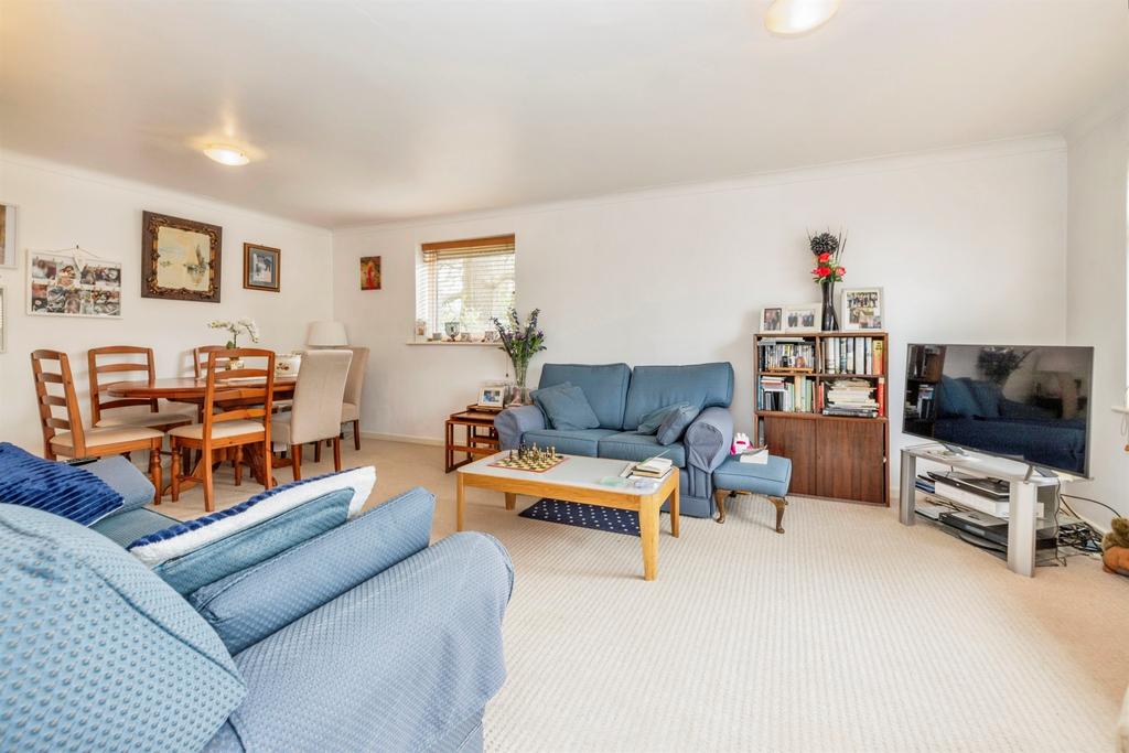 Open-plan living area, open plan living