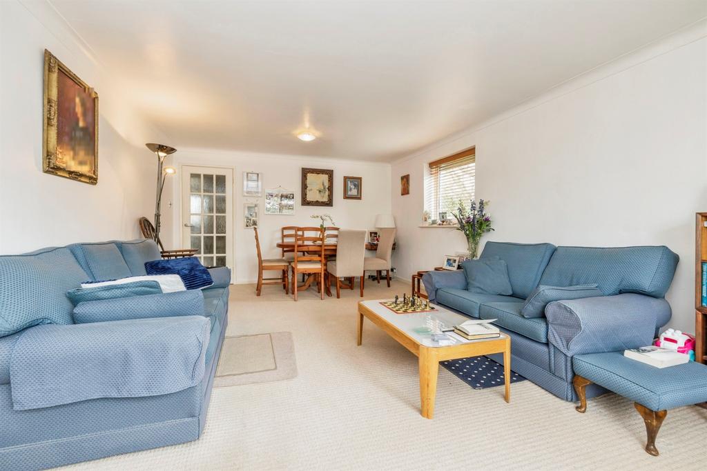 Open-plan living area, open plan living