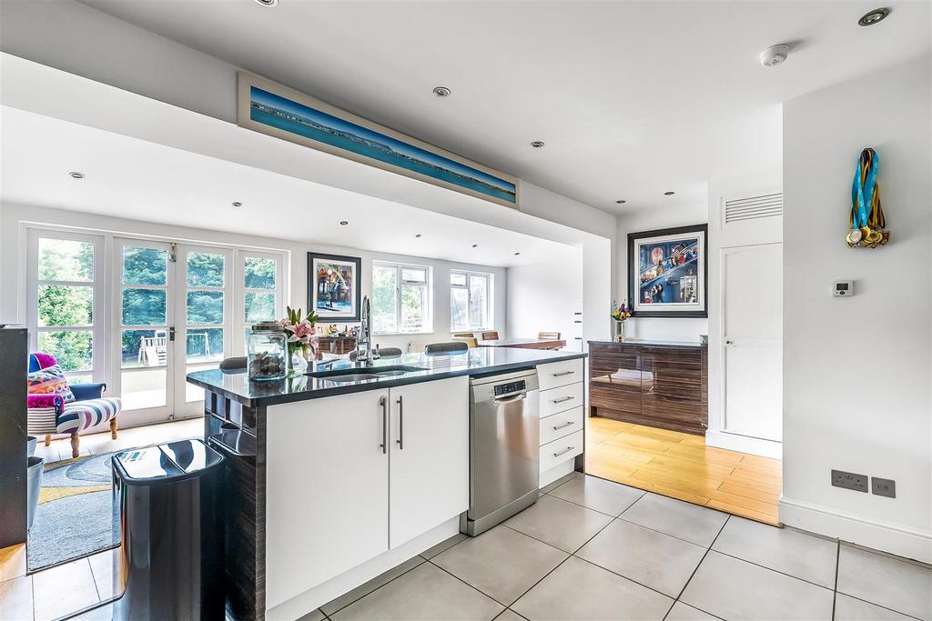 Kitchen, open plan living