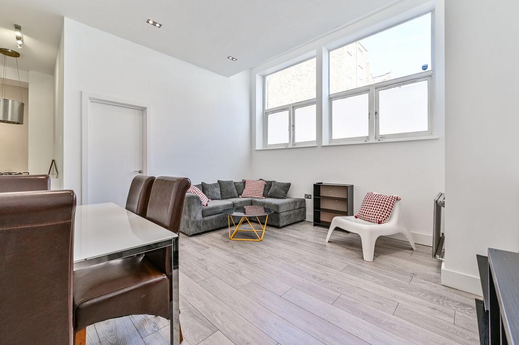 Open-plan living area, open plan living