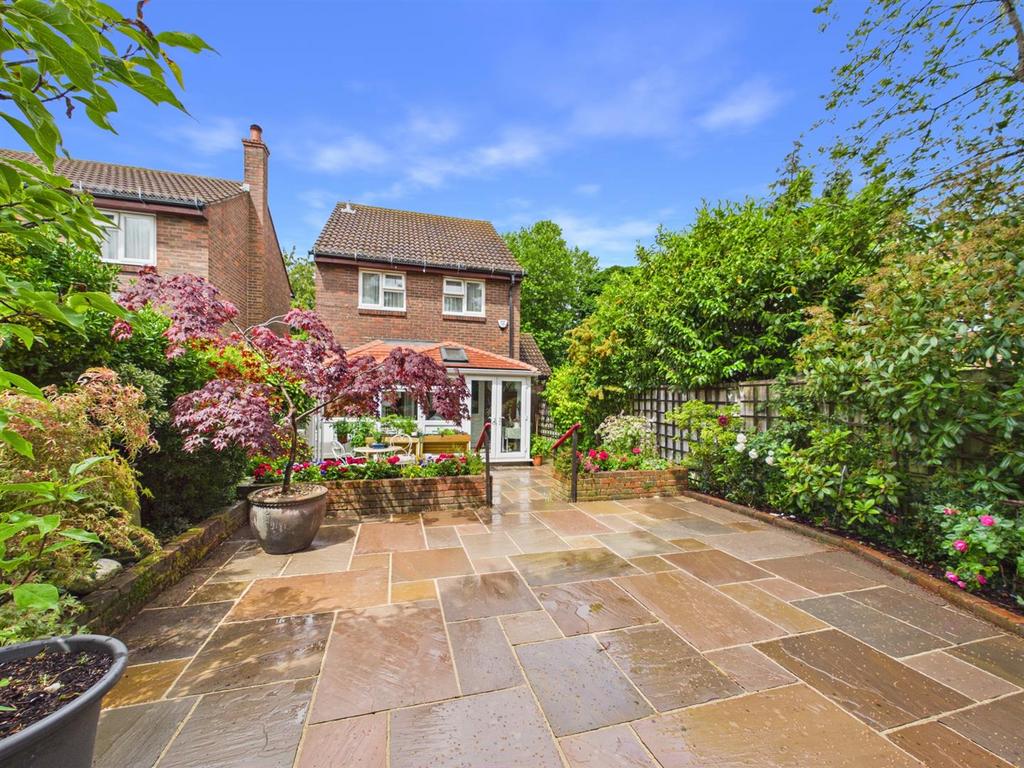 Patio view, garden