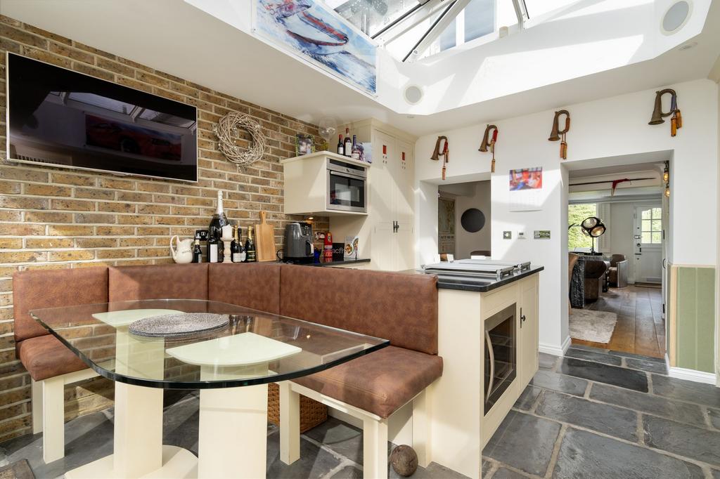 Open-plan living area