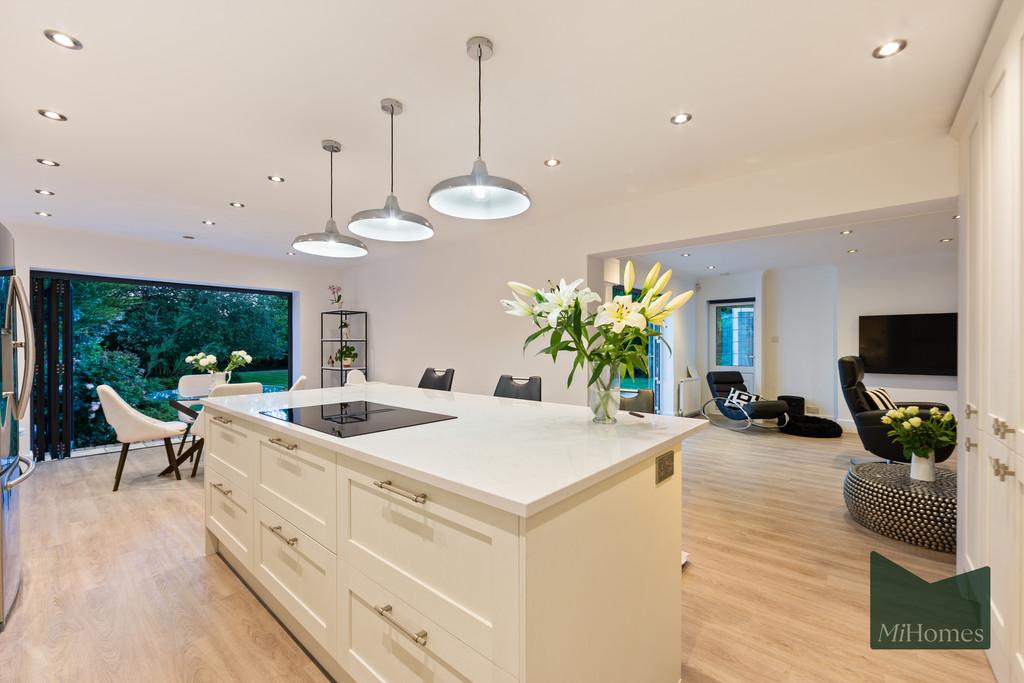Open-plan living area