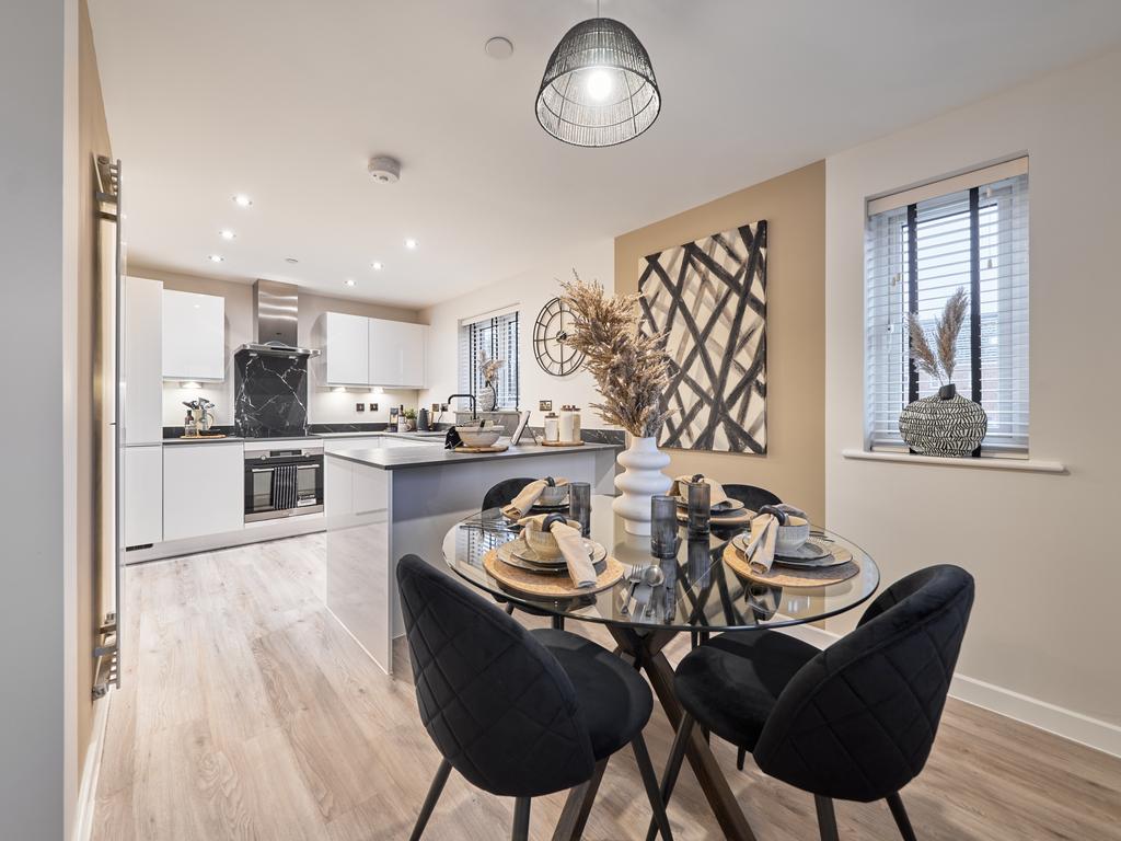 Open-plan living area