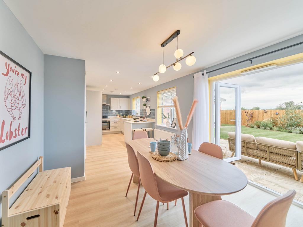 Open-plan living area