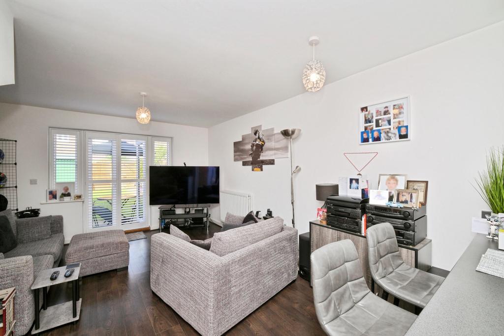 Open-plan living area, open plan living