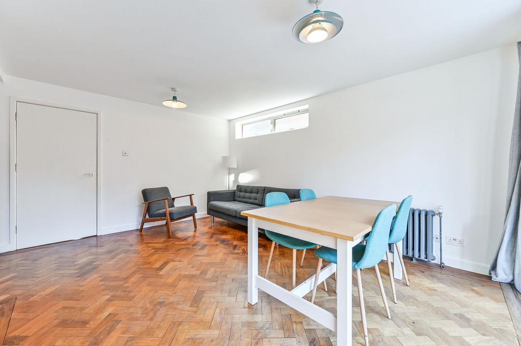 Open-plan living area, open plan living
