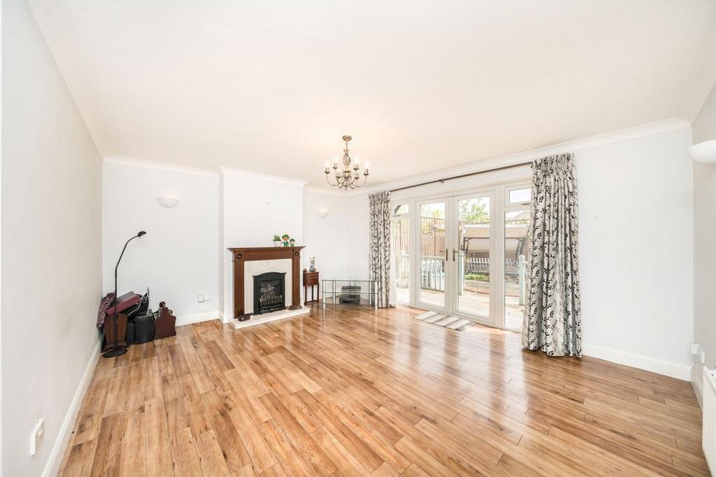 Living room, fireplace