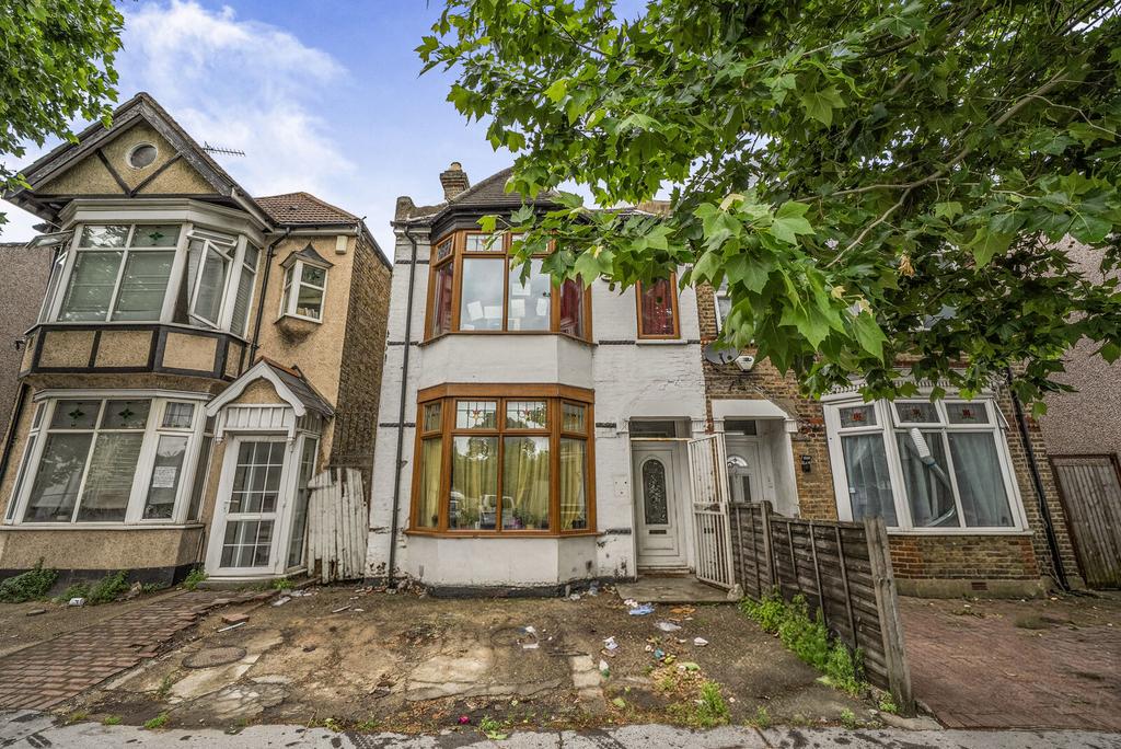 Semi-detached house exterior