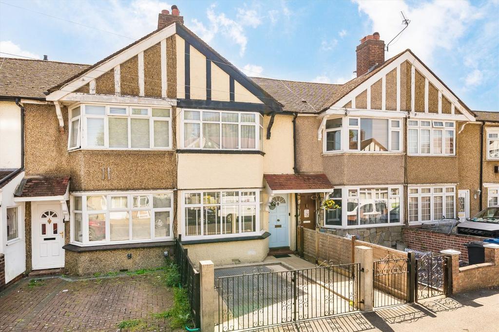 Semi-detached house exterior, driveway