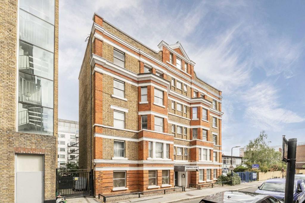 Apartment building facade, block of apartments