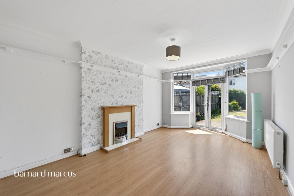 Living room, fireplace