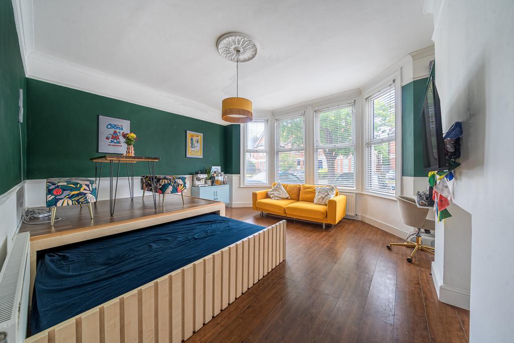 Studio apartment interior, open plan living