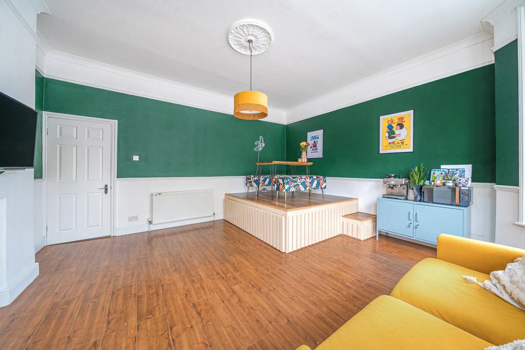 Open-plan living area