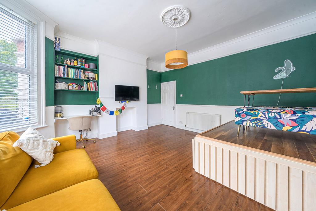 Open-plan living area, open plan living
