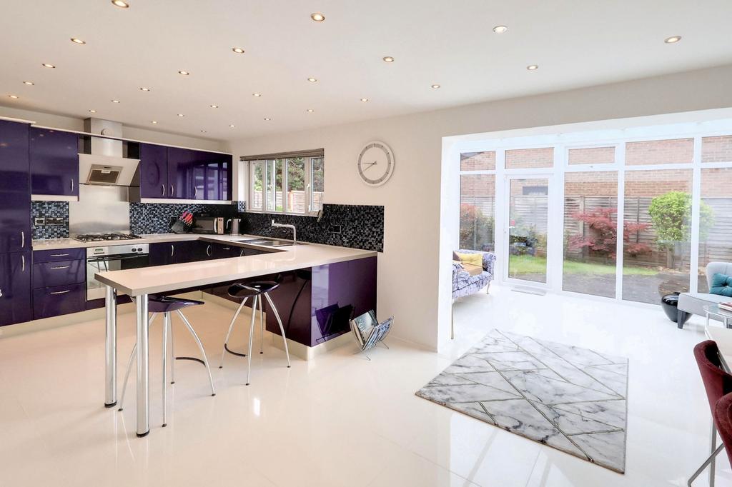 Kitchen, open plan living