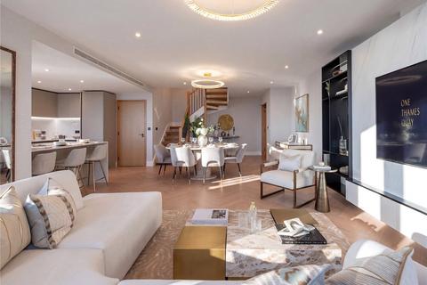 2 bedroom penthouse for sale, One Thames Quay, Marsh Wall, London, E14
