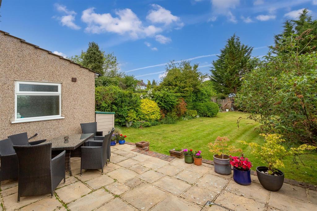 Patio view, garden