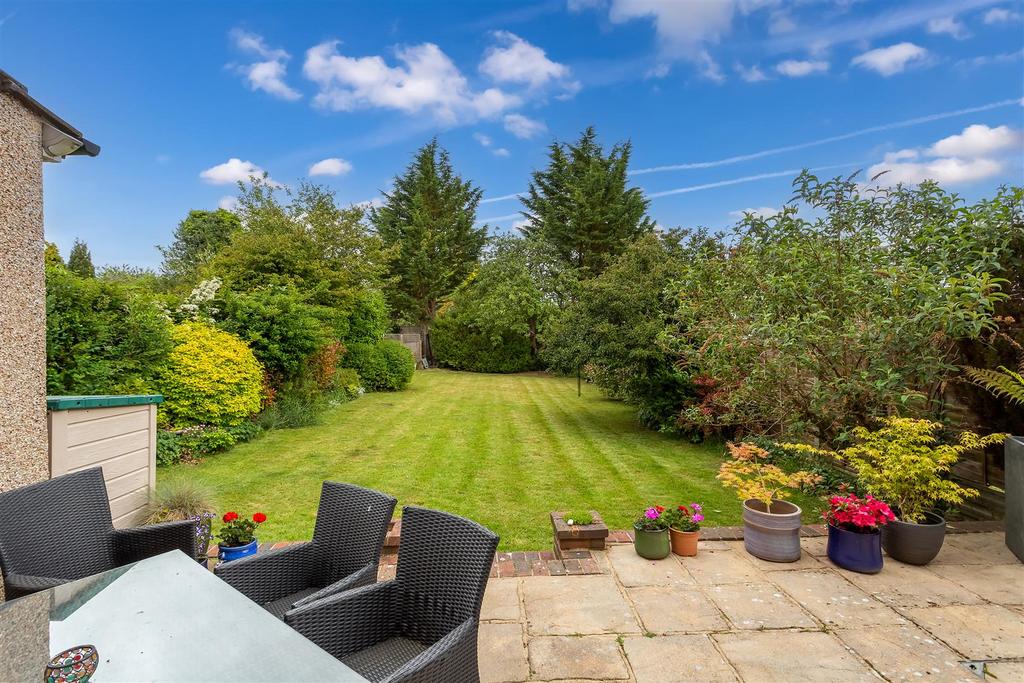 Patio view, garden