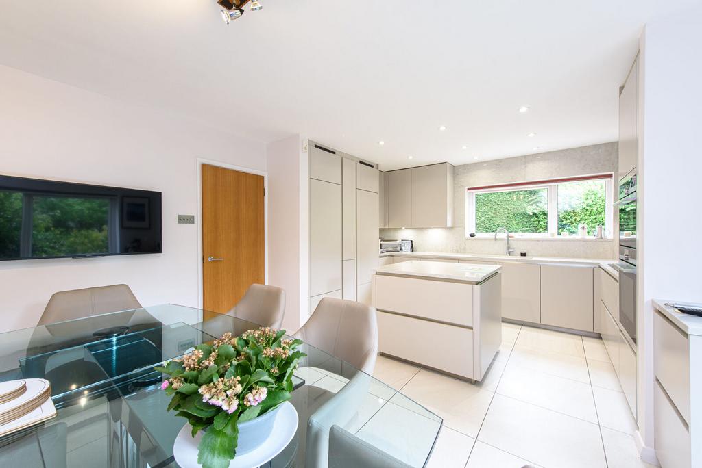 Open-plan living area, open plan living