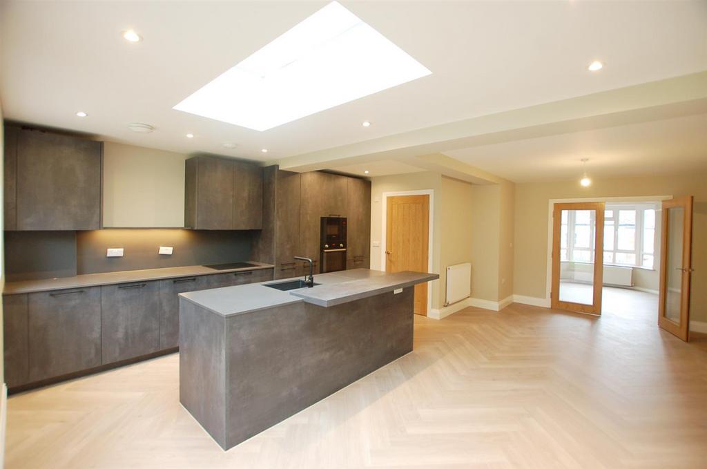 Kitchen, open plan living