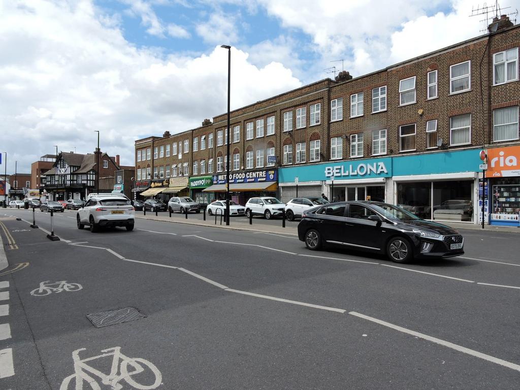 Street scene with property