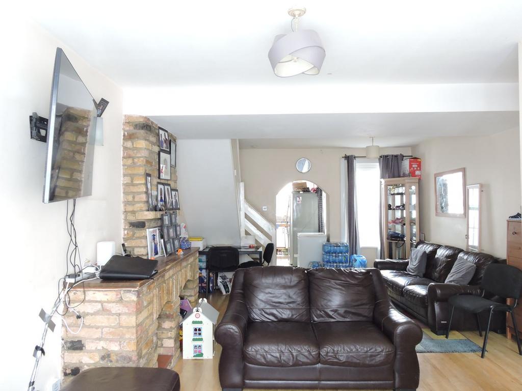 Living room, fireplace