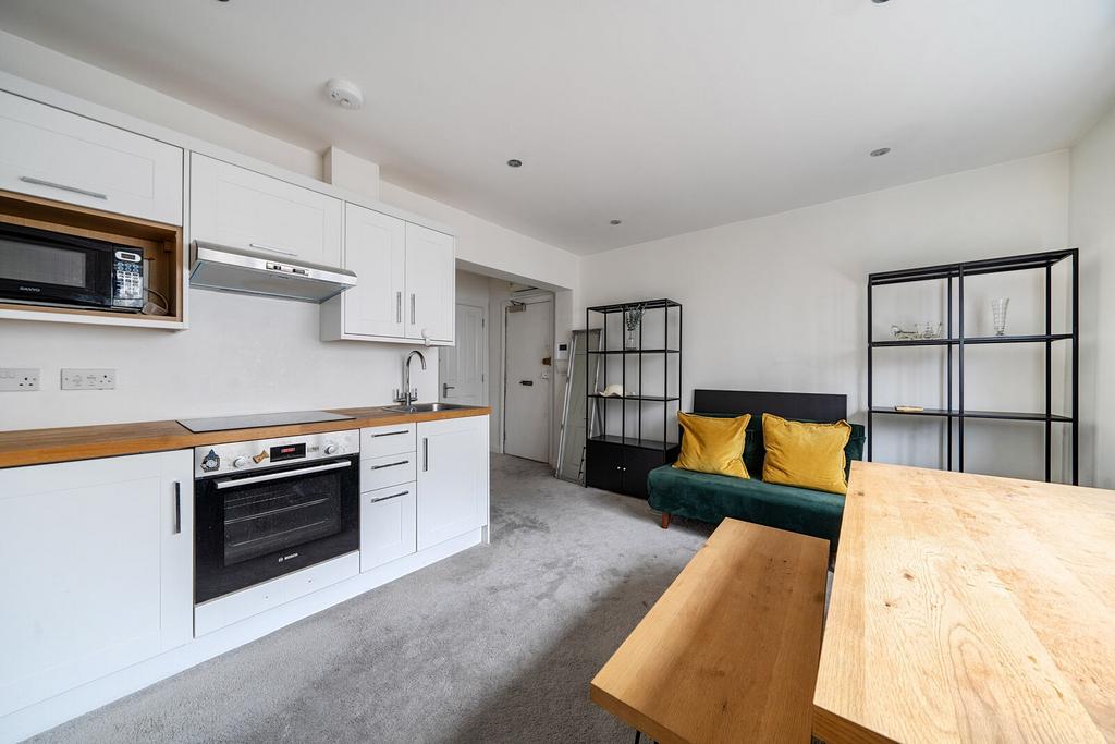 Open-plan living area, open plan living