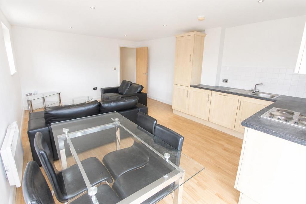 Open-plan living area