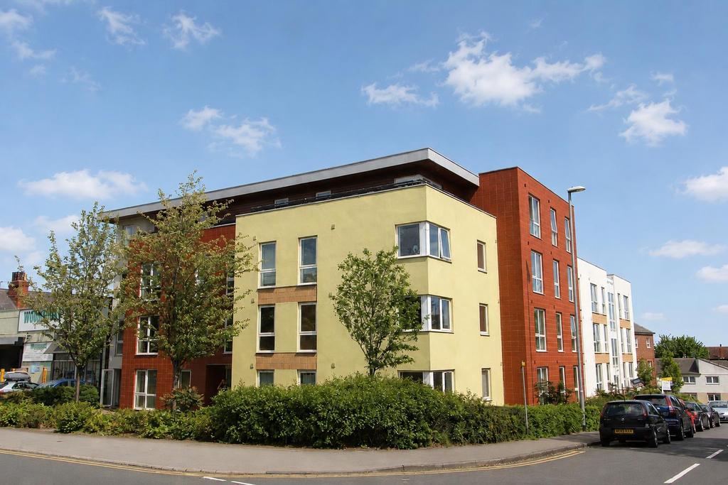 Apartment building facade, block of apartments