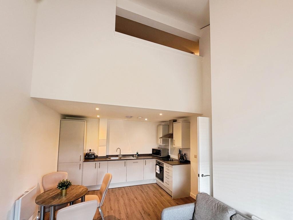 Open-plan living area