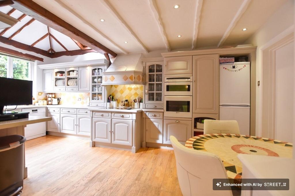 Kitchen, open plan living