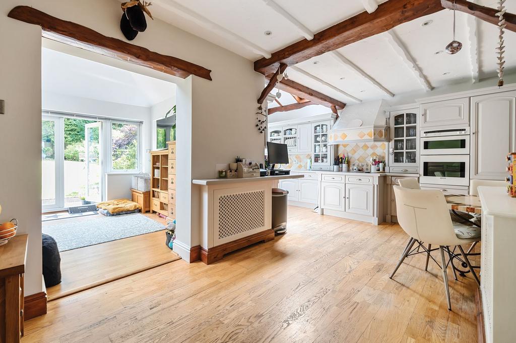 Kitchen, open plan living