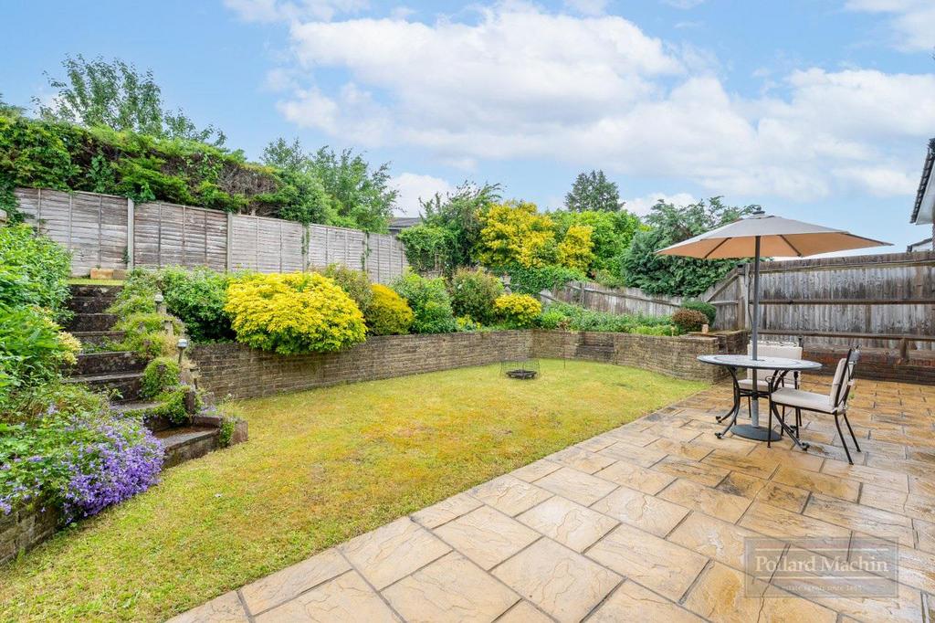 Patio view, garden