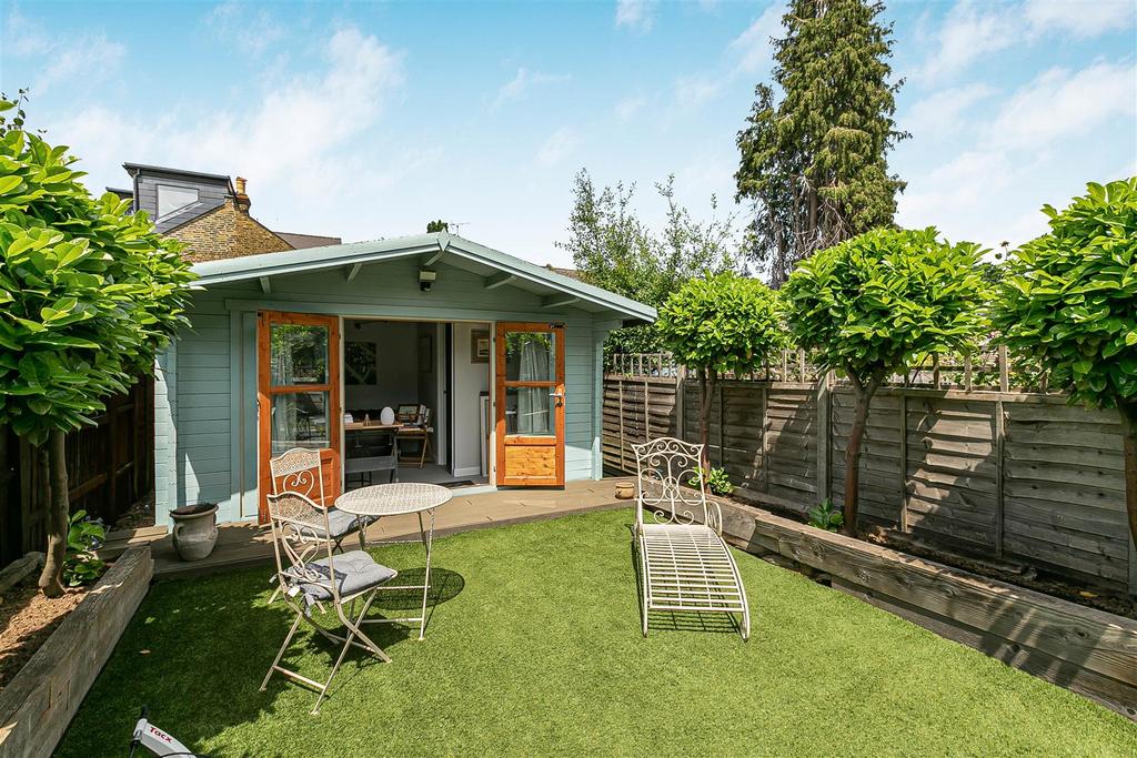 Patio view, garden