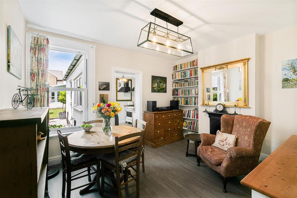 Open-plan living area, open plan living