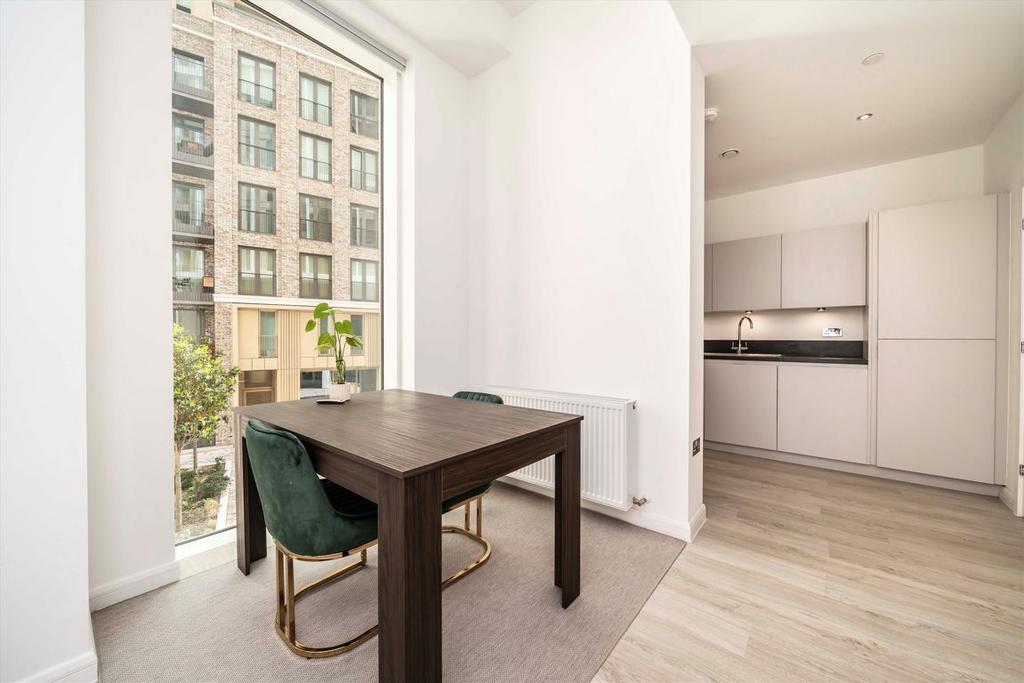 Open-plan living area