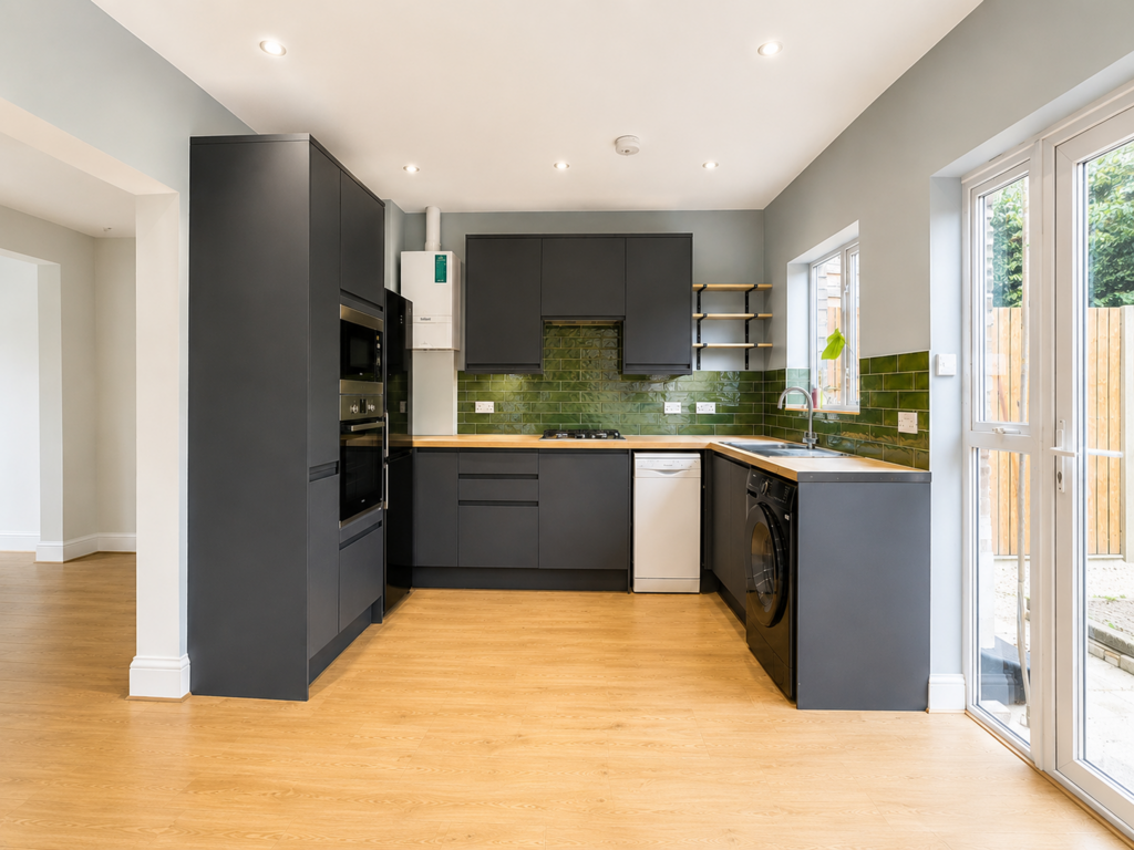 Kitchen, open plan living