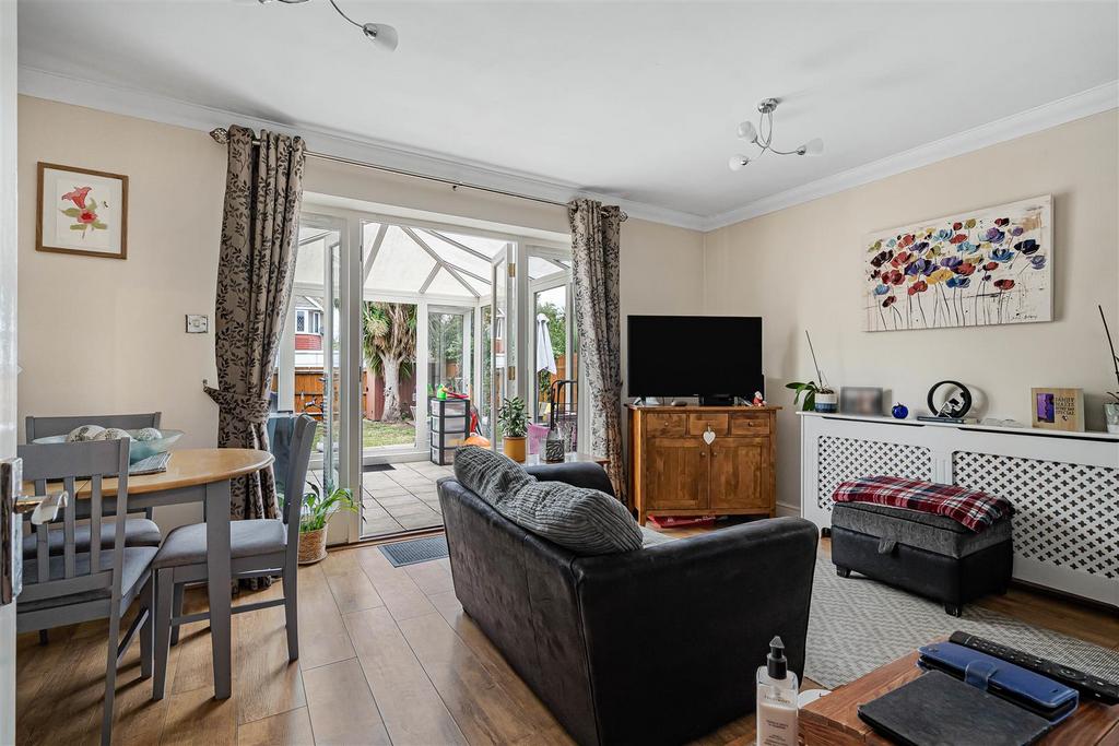Open-plan living area, open plan living