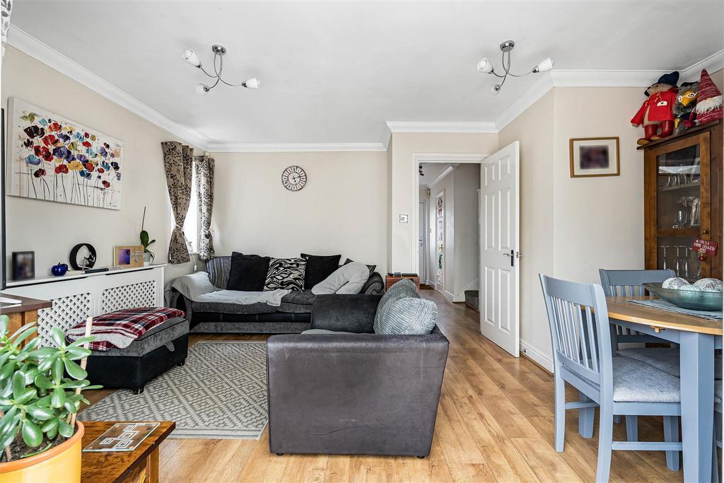 Open-plan living area
