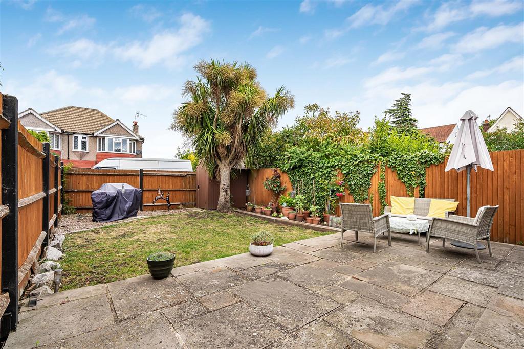 Patio view, garden